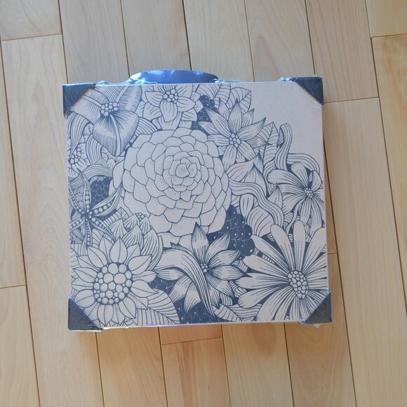 Wood Canvas Coloring Art Set Art 101 Gallery Craft Coloring Kit - Picture 2 of 3